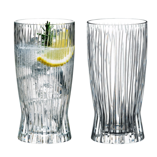 Riedel Tumbler Collection Fire Long Drink Glasses – 13oz. – Set of 2