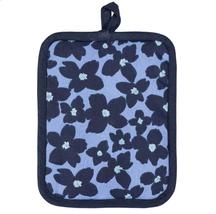 MU Kitchen Designer Pot Holder – Periwinkle Floral