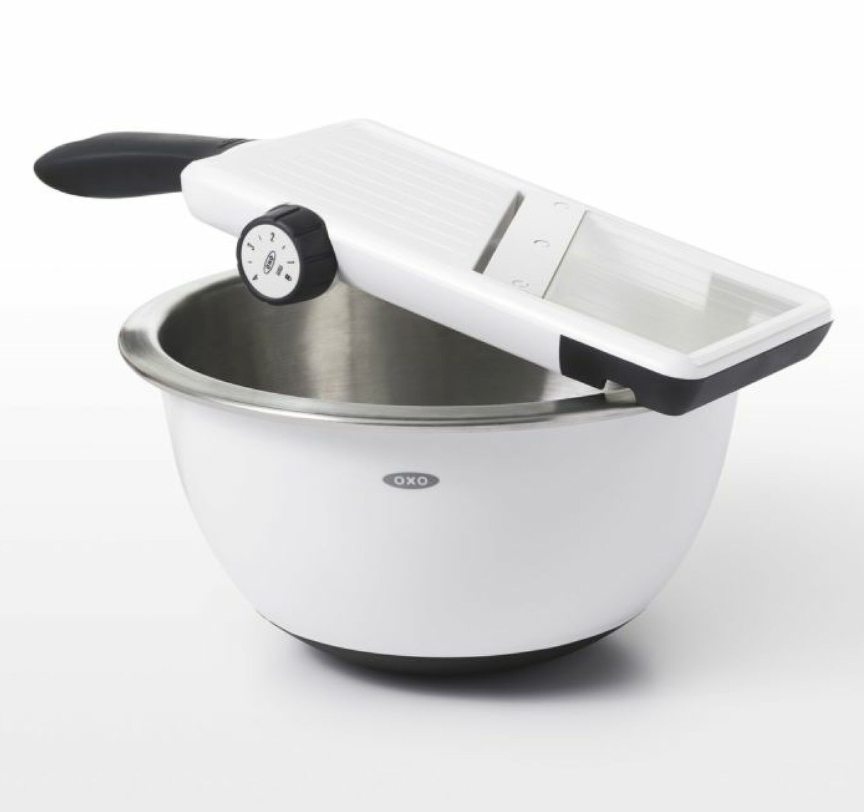 OXO Large Adjustable Hand-Held Mandoline Slicer