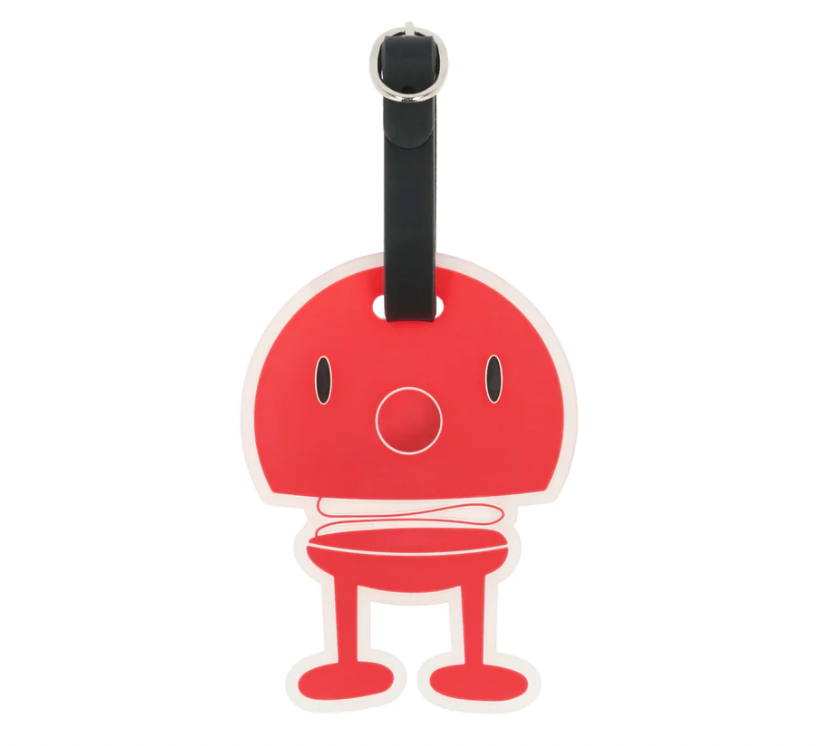 Hoptimist Bag Tag – Red