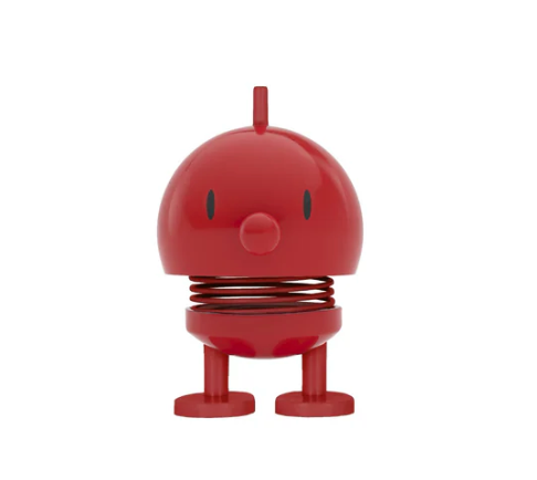 Hoptimist Bobblehead Figure – Mini – 2"– Red