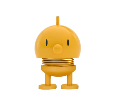 Hoptimist Bobblehead Figure – Mini – 2"– Yellow