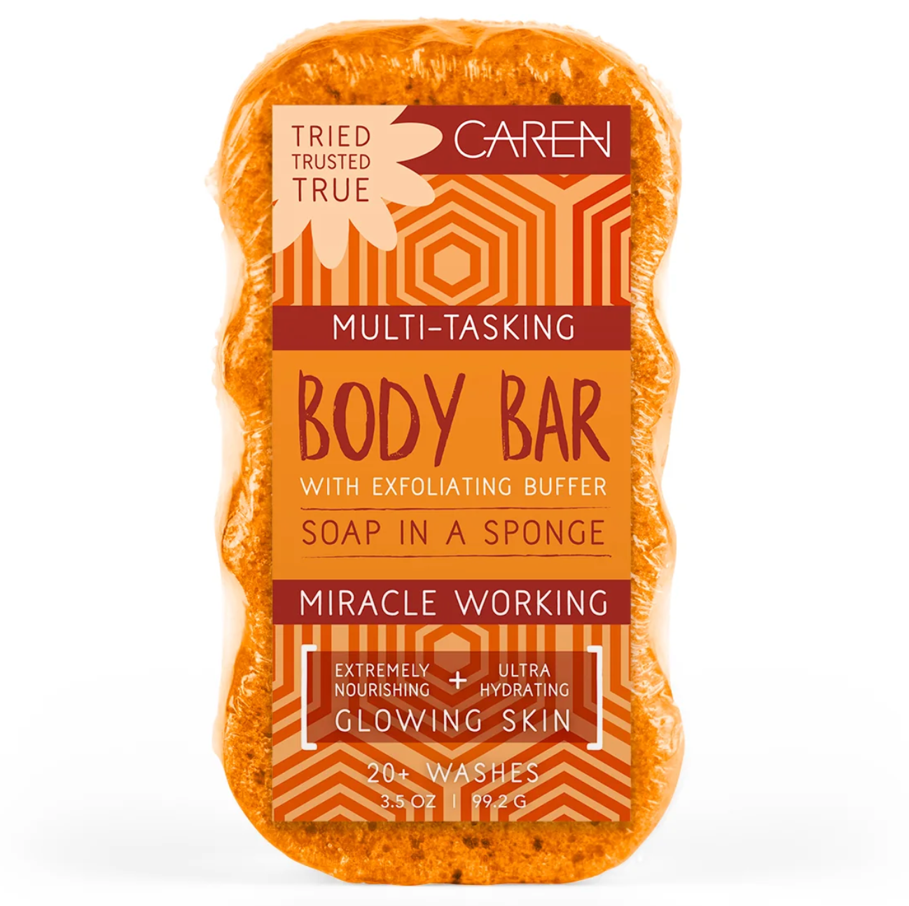 Caren Body Bar Sponge – Dazzle Orange