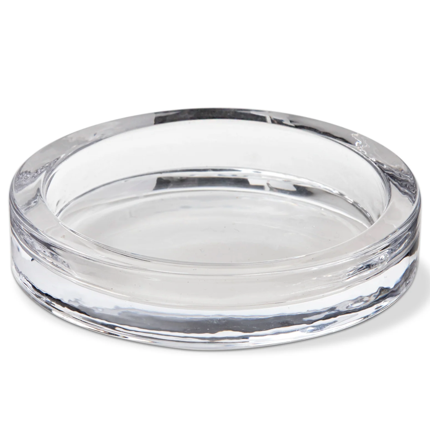 Tag Radiance Glass Pillar Plate – Small