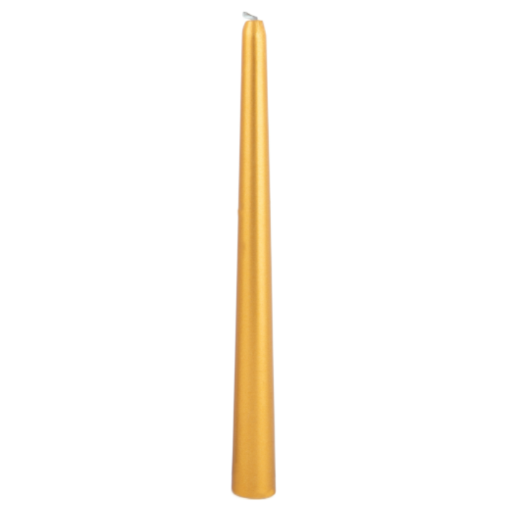 Design Design Tapered Candle – Gold – 10inch
