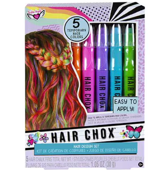 Fashion Angels Hair Chalk For Kids of All Ages – Pack of 5