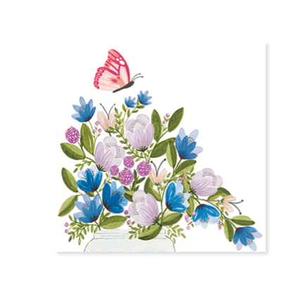 Up With Paper 3D Pop-Up Trinket Greeting Card – 3"x 3" – Mason Jar