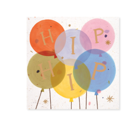 Up With Paper 3D Pop-Up Trinket Greeting Card – 3"x 3" – Hooray