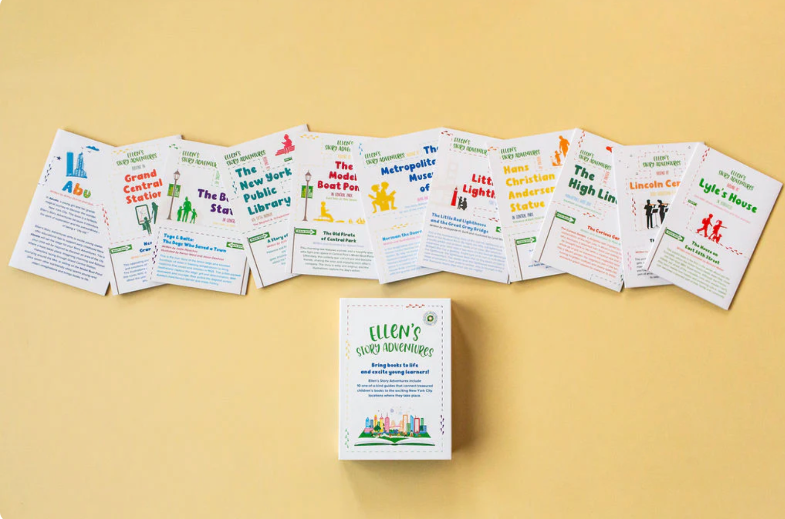 Ellen’s Story Adventures Children's Books – Boxed Set of 10 – Manhattan