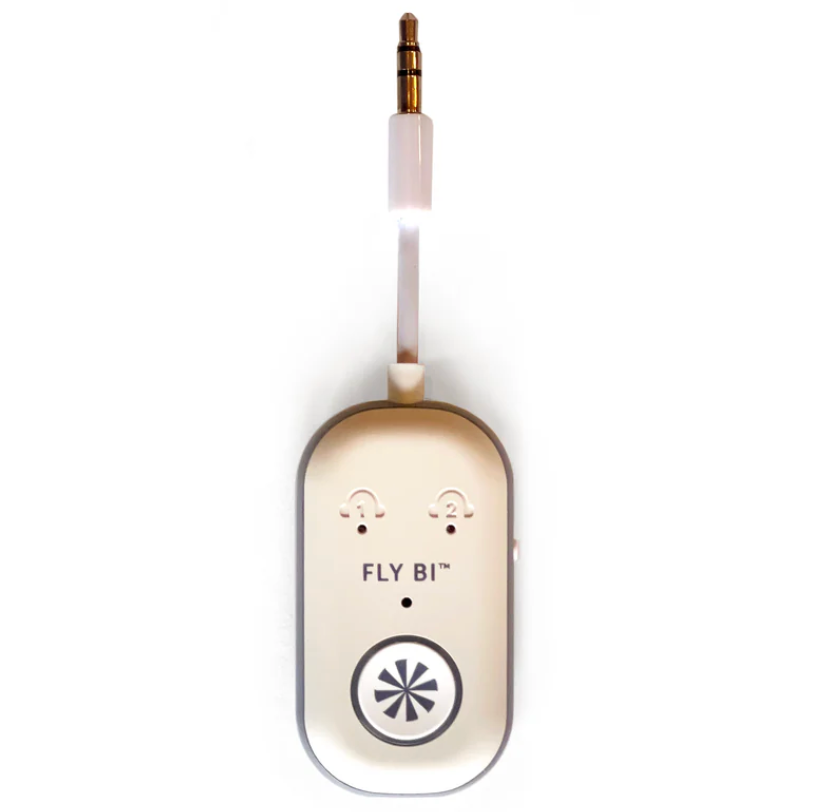 Tech Candy Fly Bi – Connects Headphone Jack to Wireless Earbuds or Headphones