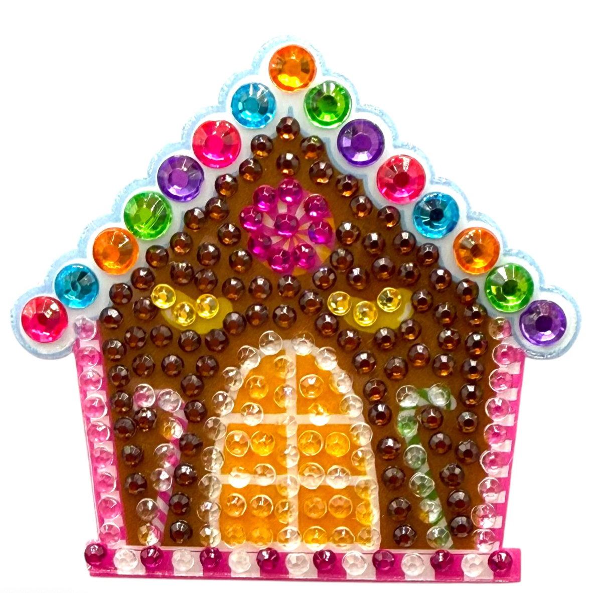 StickerBeans Holiday Sparkle Stickers -2" – Pack of 4