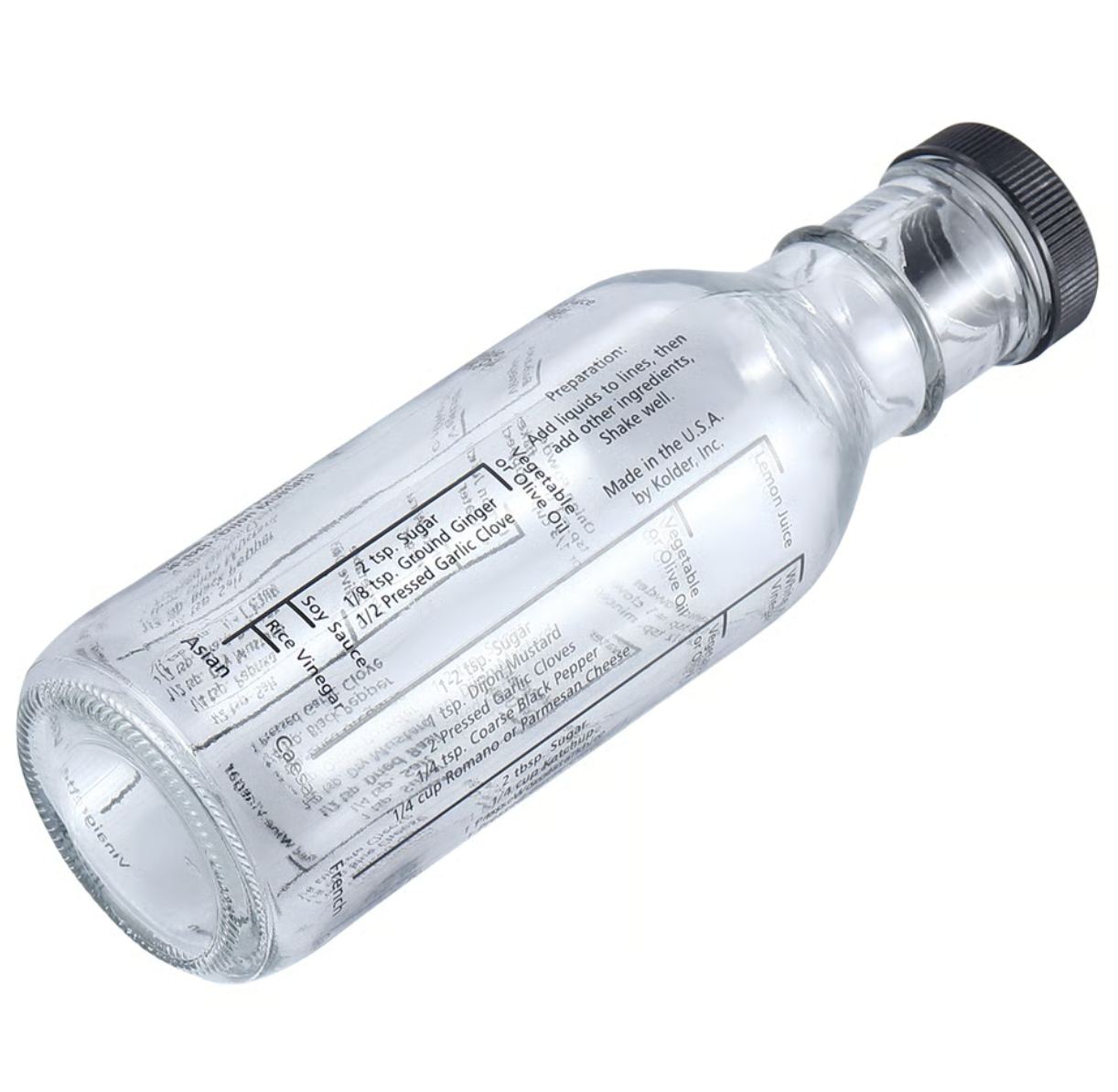 Salad Dressing Mixer Bottle – 10oz