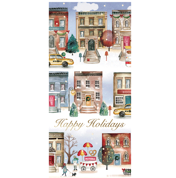 Design Design Christmas NYC Street Money Enclosures – 6pk