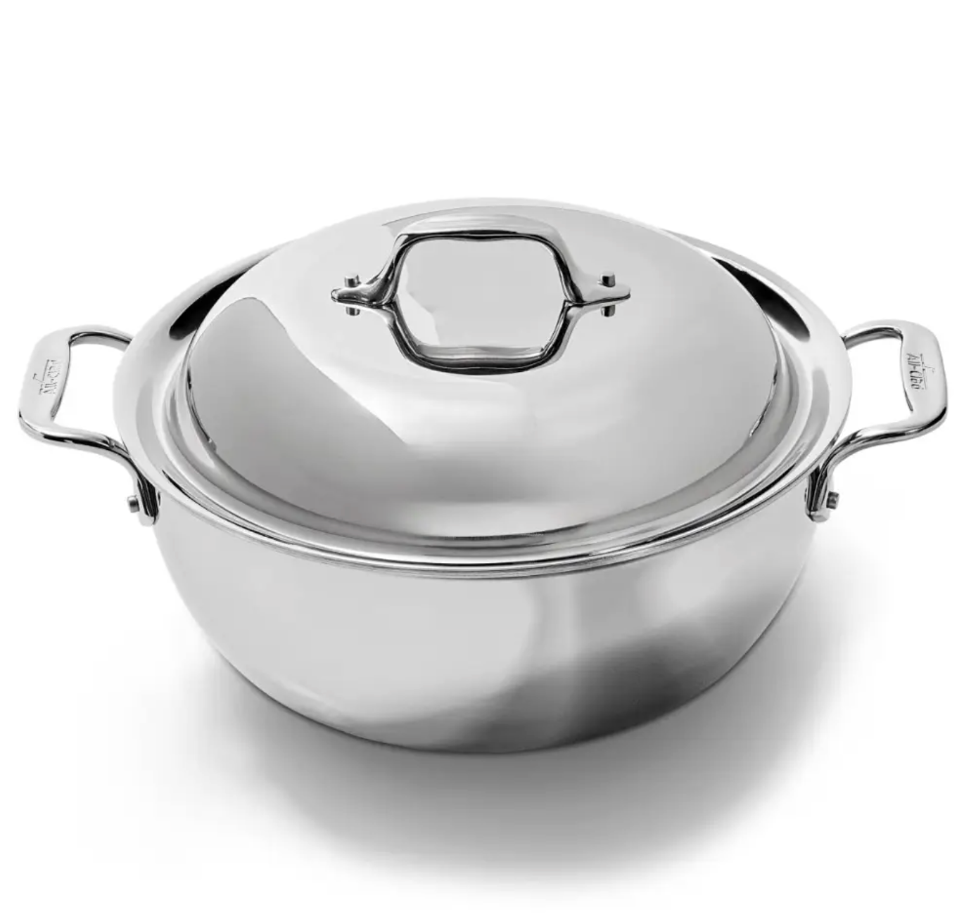 All-Clad D3 Stainless 3-ply Bonded Cookware Dutch Oven – 5.5 quart