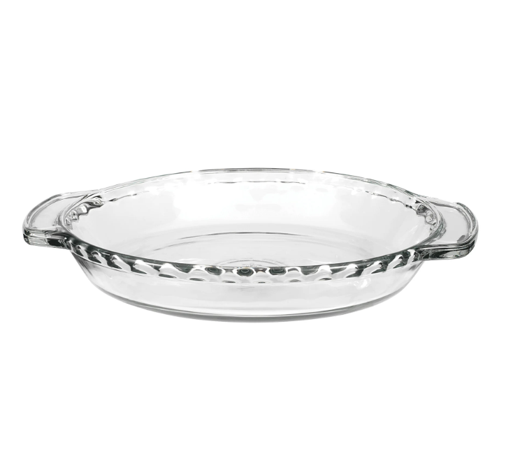Oven Basics Deep Glass Pie Plate – 9.5