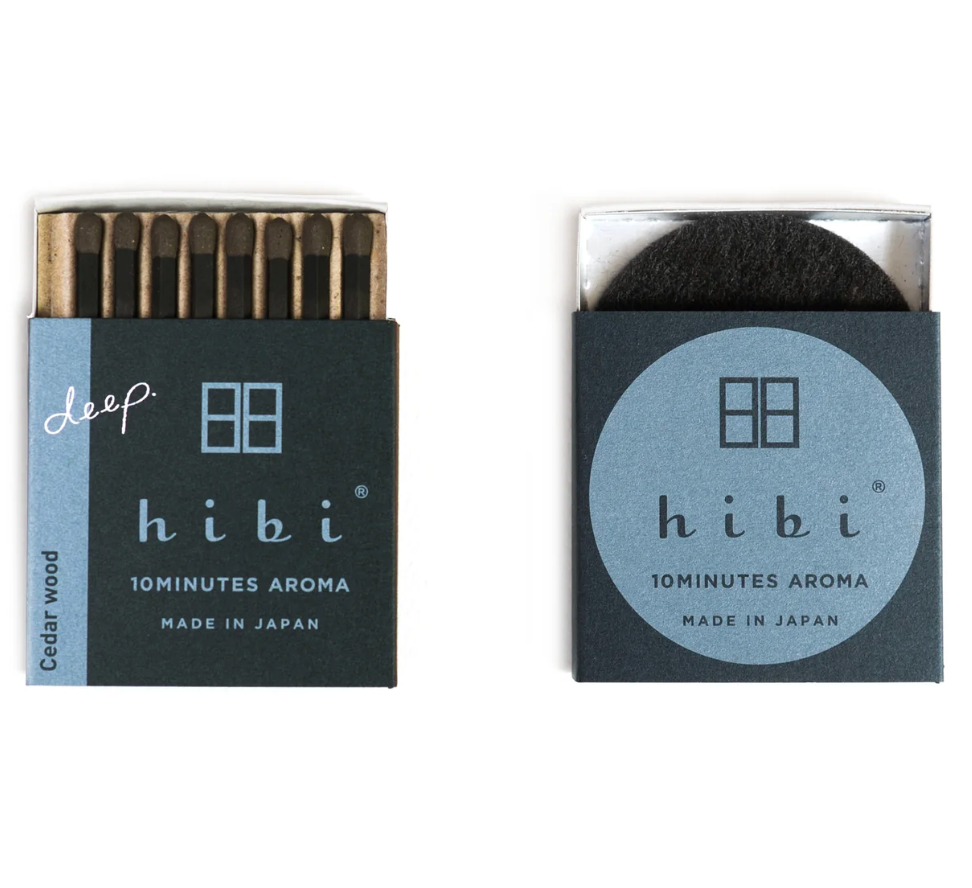 Hibi Match - Box of 8 Incense Matches – Cedar Wood