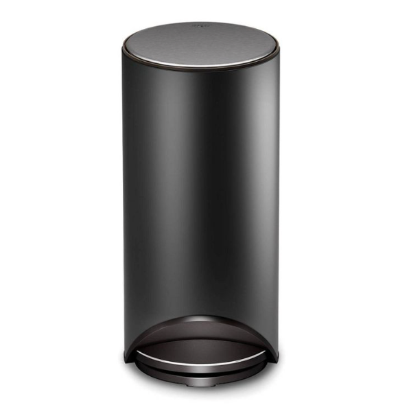 Joseph Joseph Arc 30L Easy-push Pedal Trash Can – Matt Black