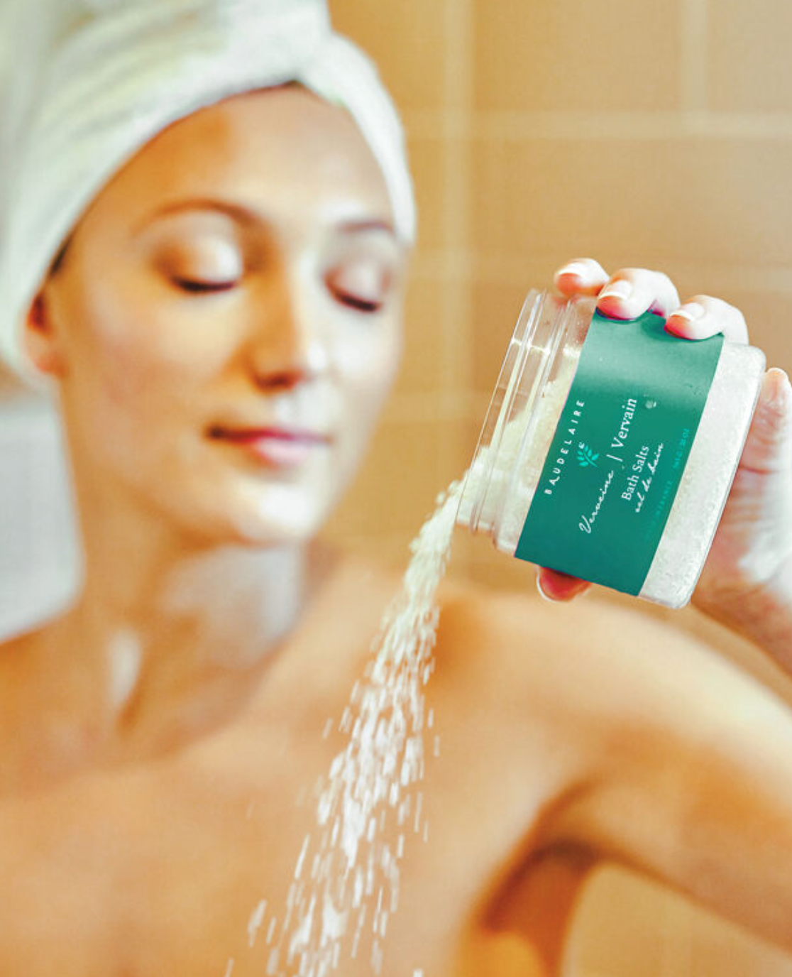 Baudelaire Provence Santé Bath Salts – 20oz – Linden