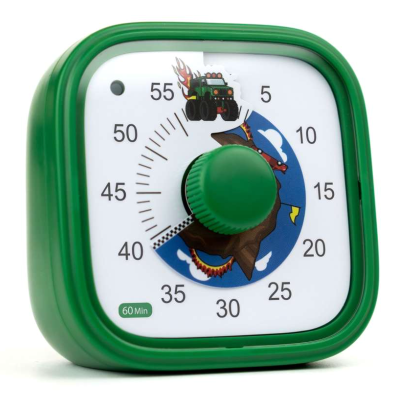 Reloj con temporizador visual Brain Stream Tick Tock Truck para la gestión del tiempo