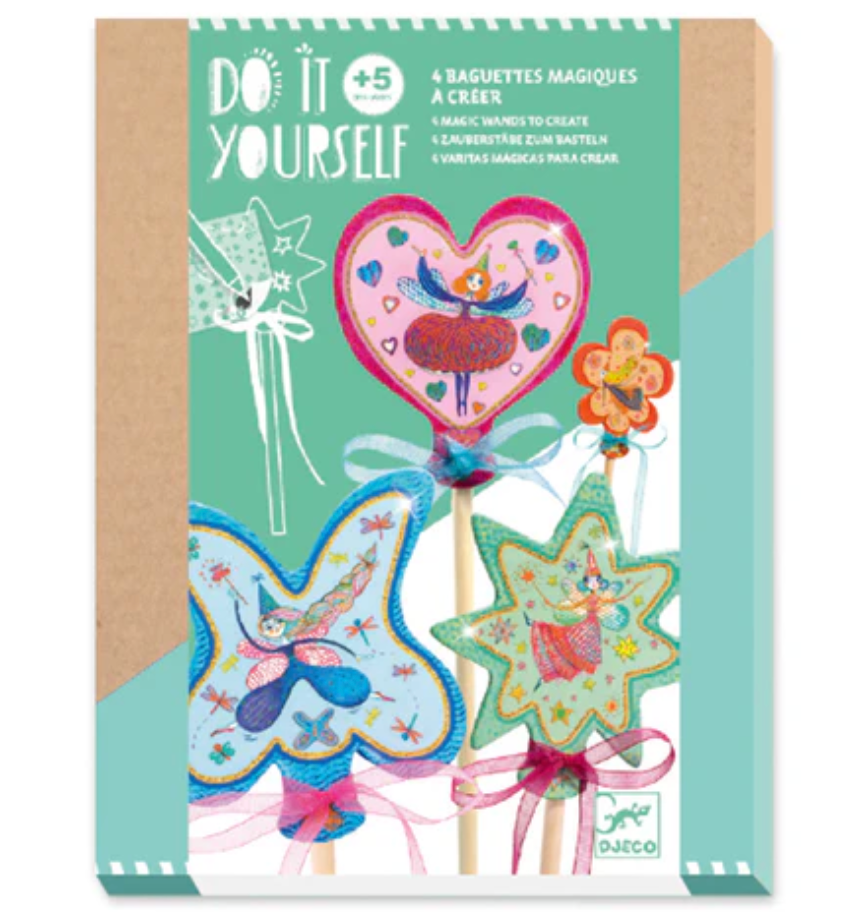Djeco Do It Yourself Craft Kit – Magic Wands