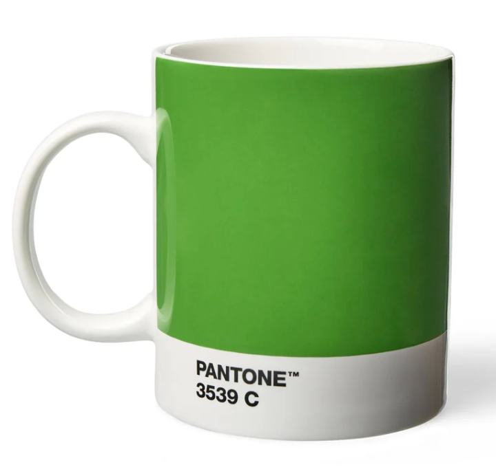 PANTONE Fine China Coffee Mug – 13oz. – Green