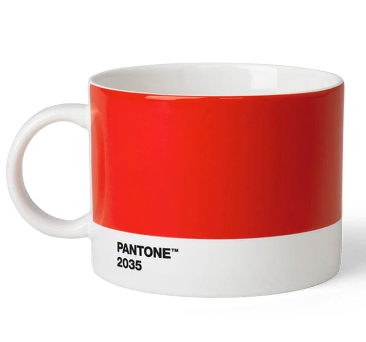 PANTONE Tea Cup – 16 oz. – Red – #2035