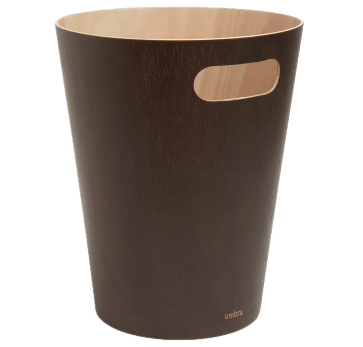 Umbra Woodrow Waste Can – Espresso