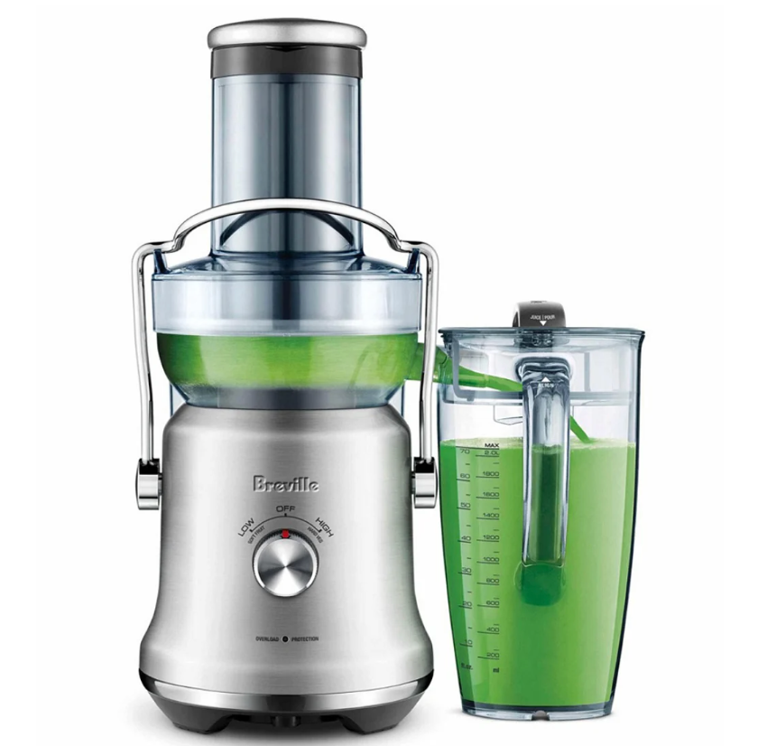 Breville Brushed Stainless Steel The Juice Fountain Cold Plus – 70 Fl. Oz.