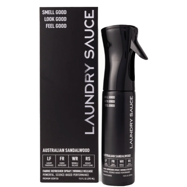 Laundry Sauce Fabric Refresher & Wrinkle Release Spray – 9.8oz. – Australian Sandalwood