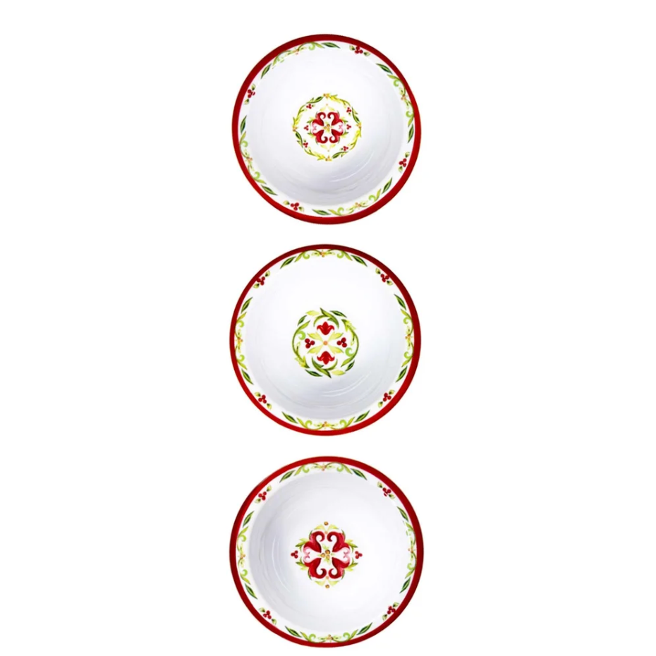 Le Cadeaux Melamine Vischio Mini Dipping Bowls – 3.5" – Assorted – SOLD INDIVIDUALLY