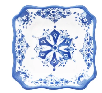 Le Cadeaux Melamine Square Condiment Bowls – 3.5" – Assorted – SOLD INDIVIDUALLY