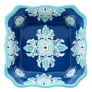 Le Cadeaux Melamine Square Condiment Bowls – 3.5" – Assorted – SOLD INDIVIDUALLY