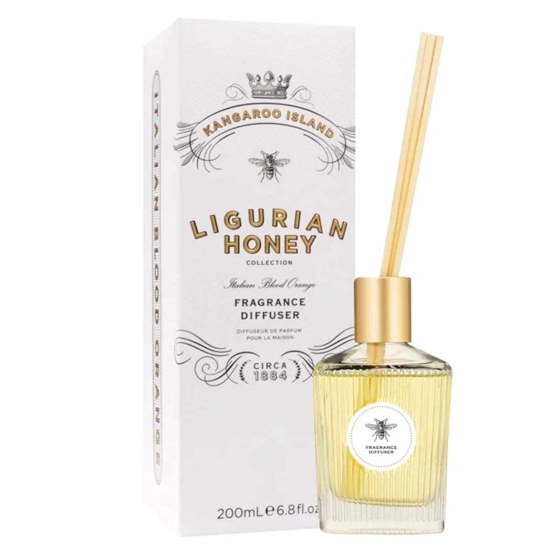 Maine Beach K.I. Ligurian Italian Blood Orange Fragrance Diffuser – 6.8 fl. oz