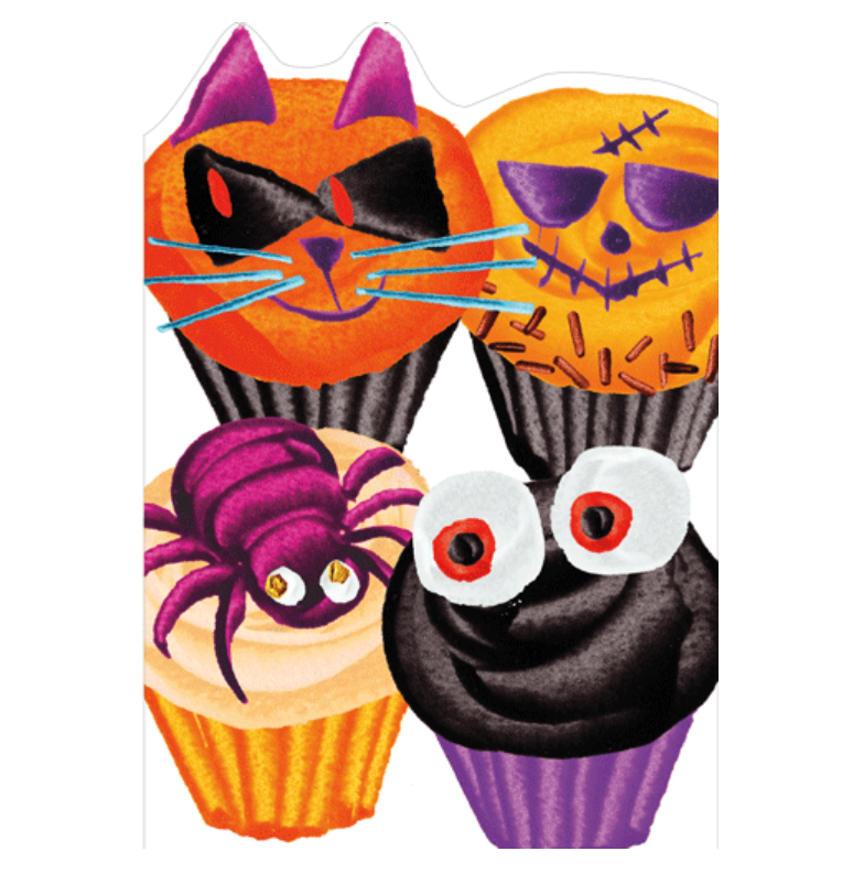 Caspari – Hope Your Halloween Is A Real Treat – 1 Card & 1 Envelope