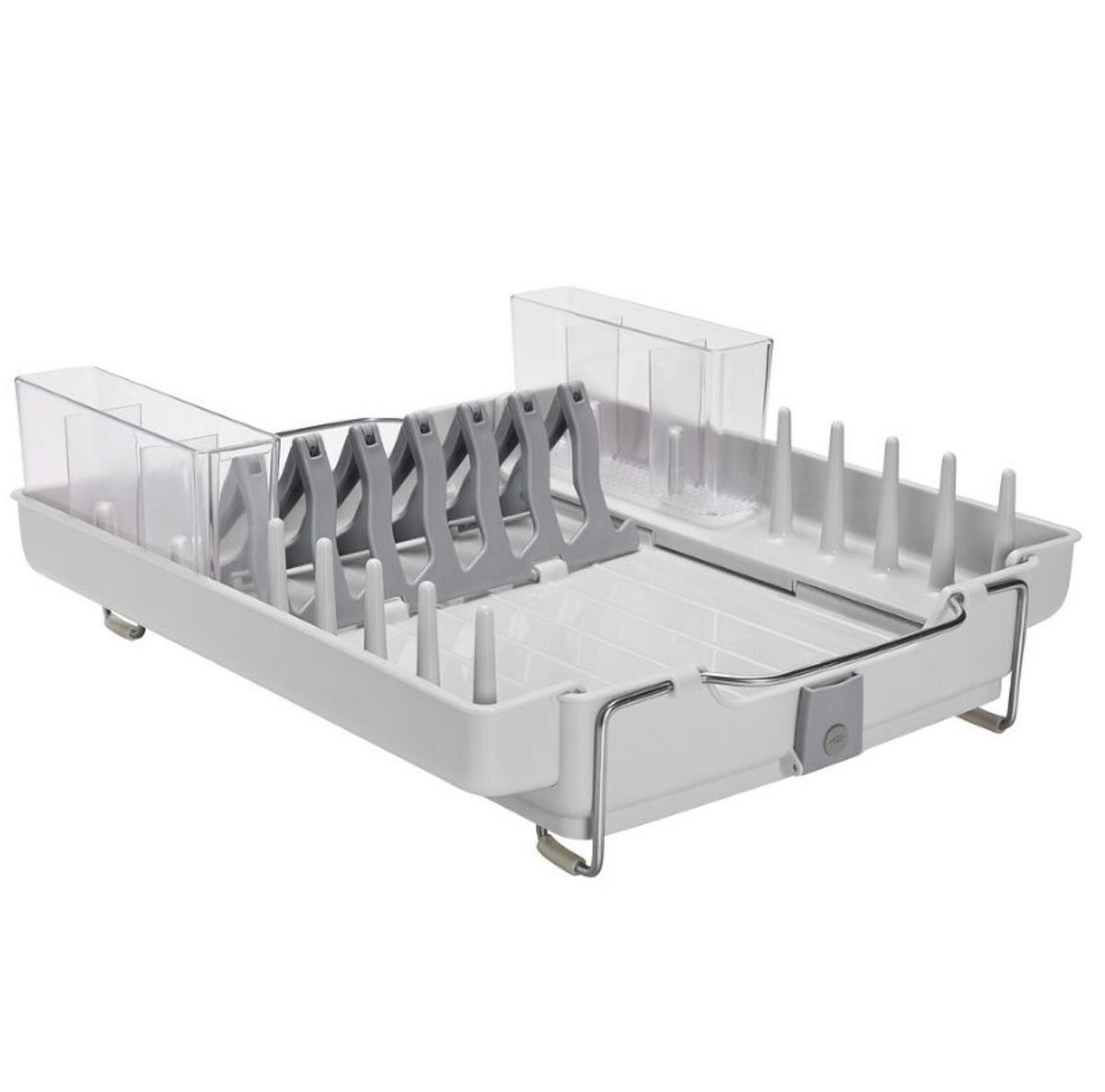 OXO Good Grips Foldaway Dish Rack – White