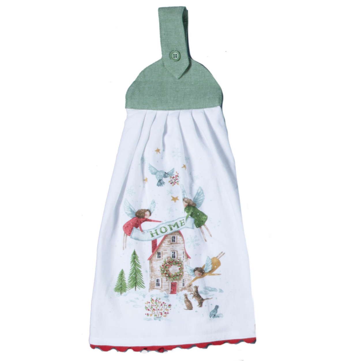 Kay Dee Designs Magical Winterland Hang Up Christmas Towel – 10" x 20"
