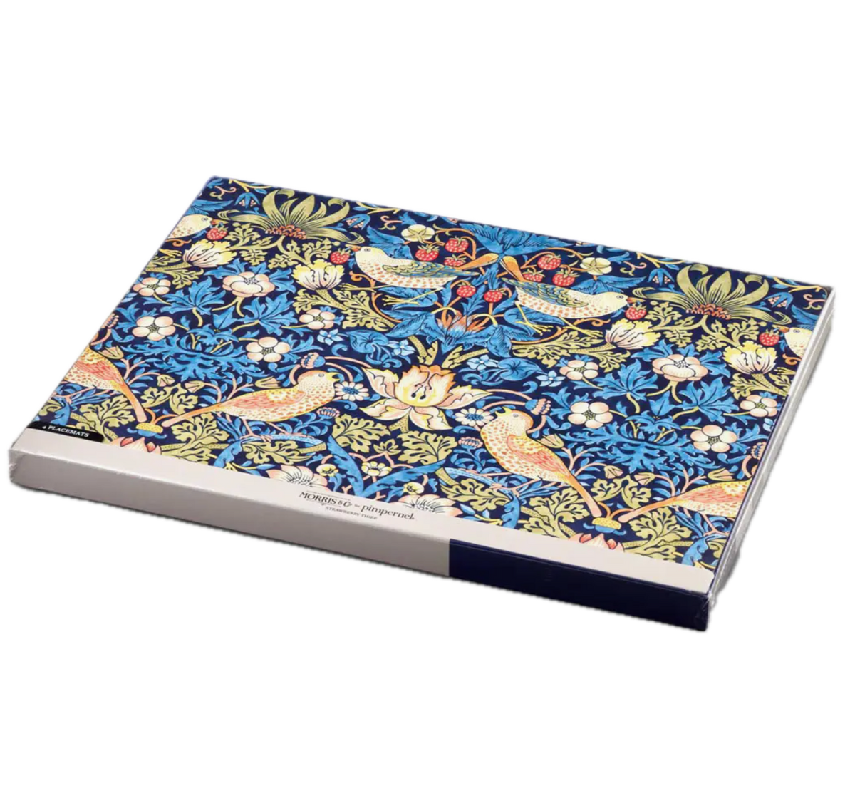 Pimpernel Strawberry Thief Blue Placemats – Set of 4
