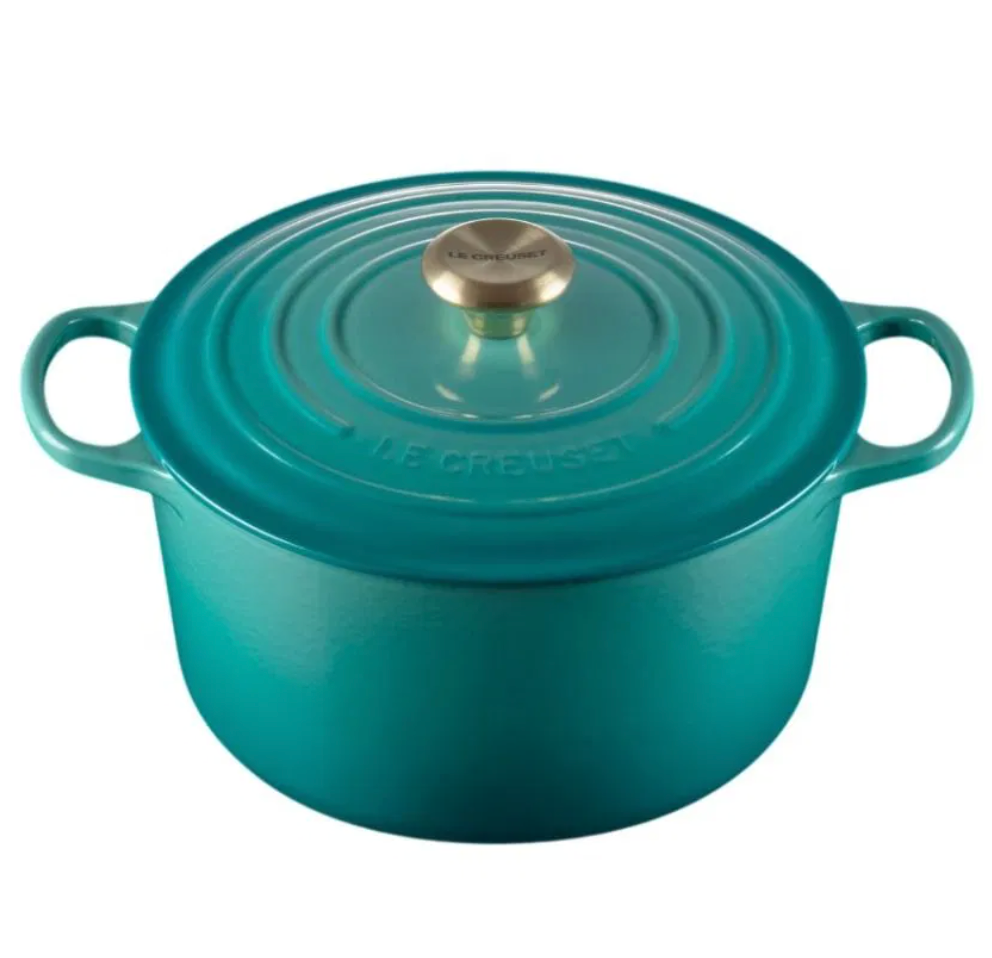 Le Creuset Deep Round Dutch Oven – 6.5QT – Available In 7 Colors