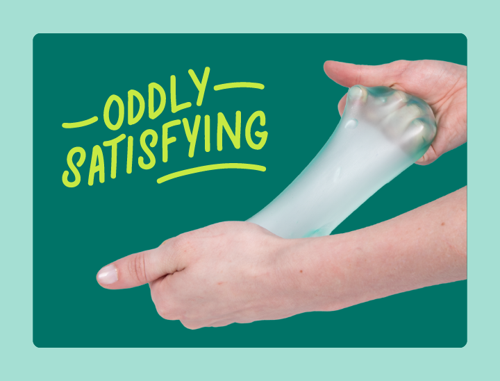 Speks Gump Memory Gel Stress Ball – Moon Jelly