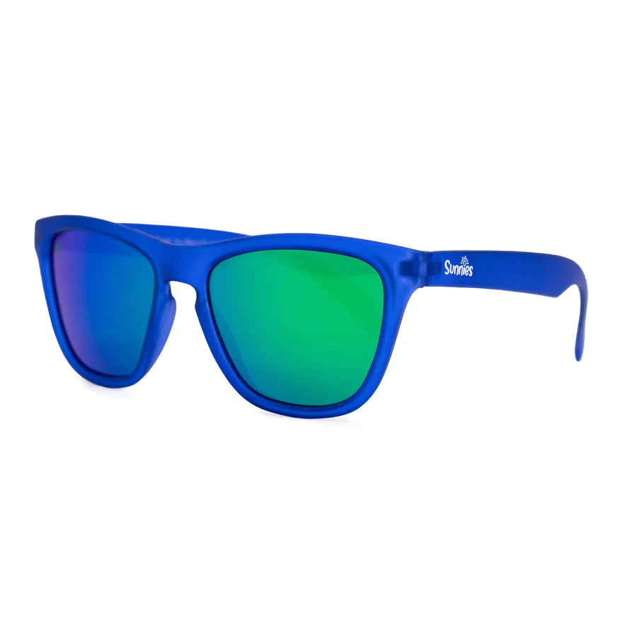 Sunnies Thank You Berry Punch — Blue Frame Sunglasses for Kids