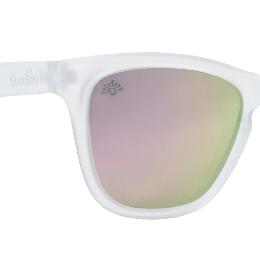 Sunnies Ice Ice Baby - Clear Frame Sunglasses for Kids