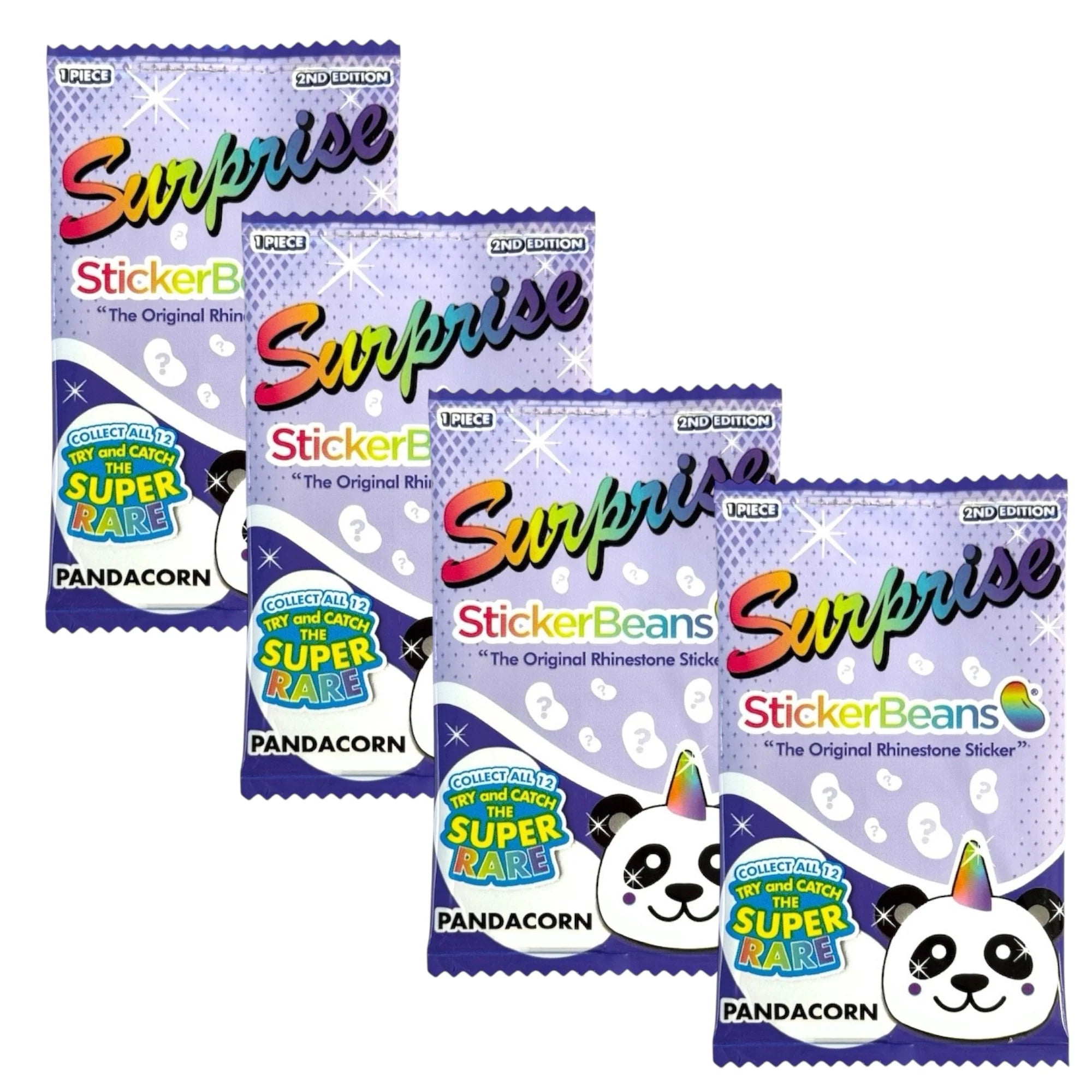 StickerBeans – 2nd Edition Limited Surprise Sparkle Sticker – 2"