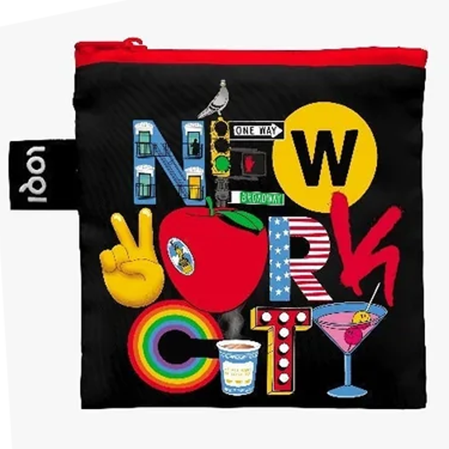 LOQI Recycled Reusable Tote Bag – Toby Triumph New York City