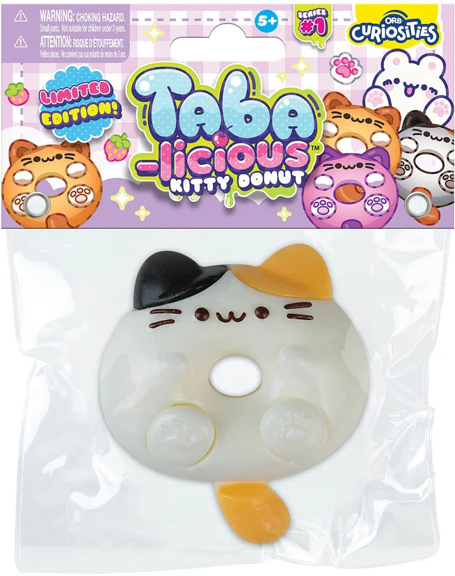 ORB Taba-Licious Kitty Donut – Assorted Colors – Each Sold Separately