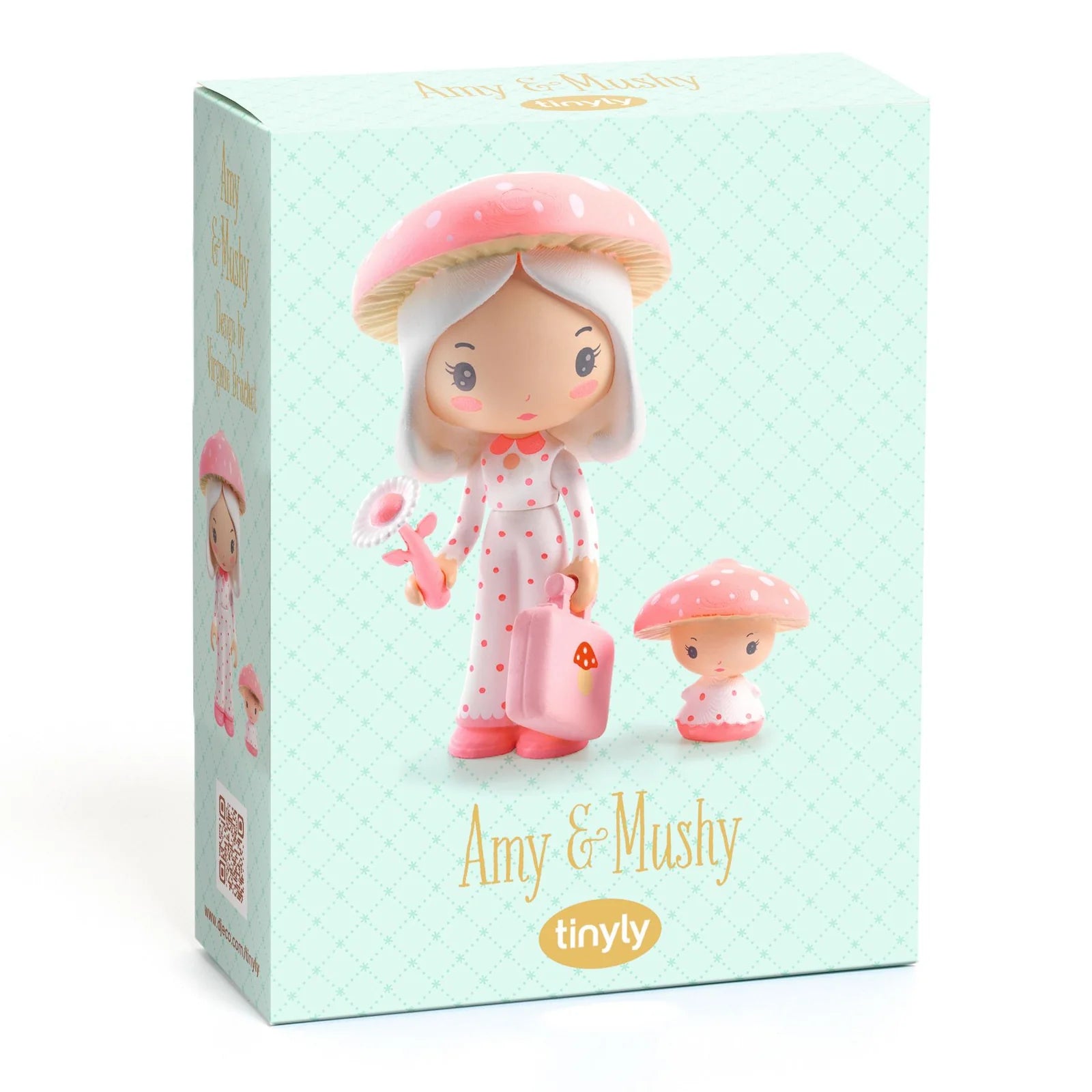 Djeco Tinyly Figurines – Amy & Mushy