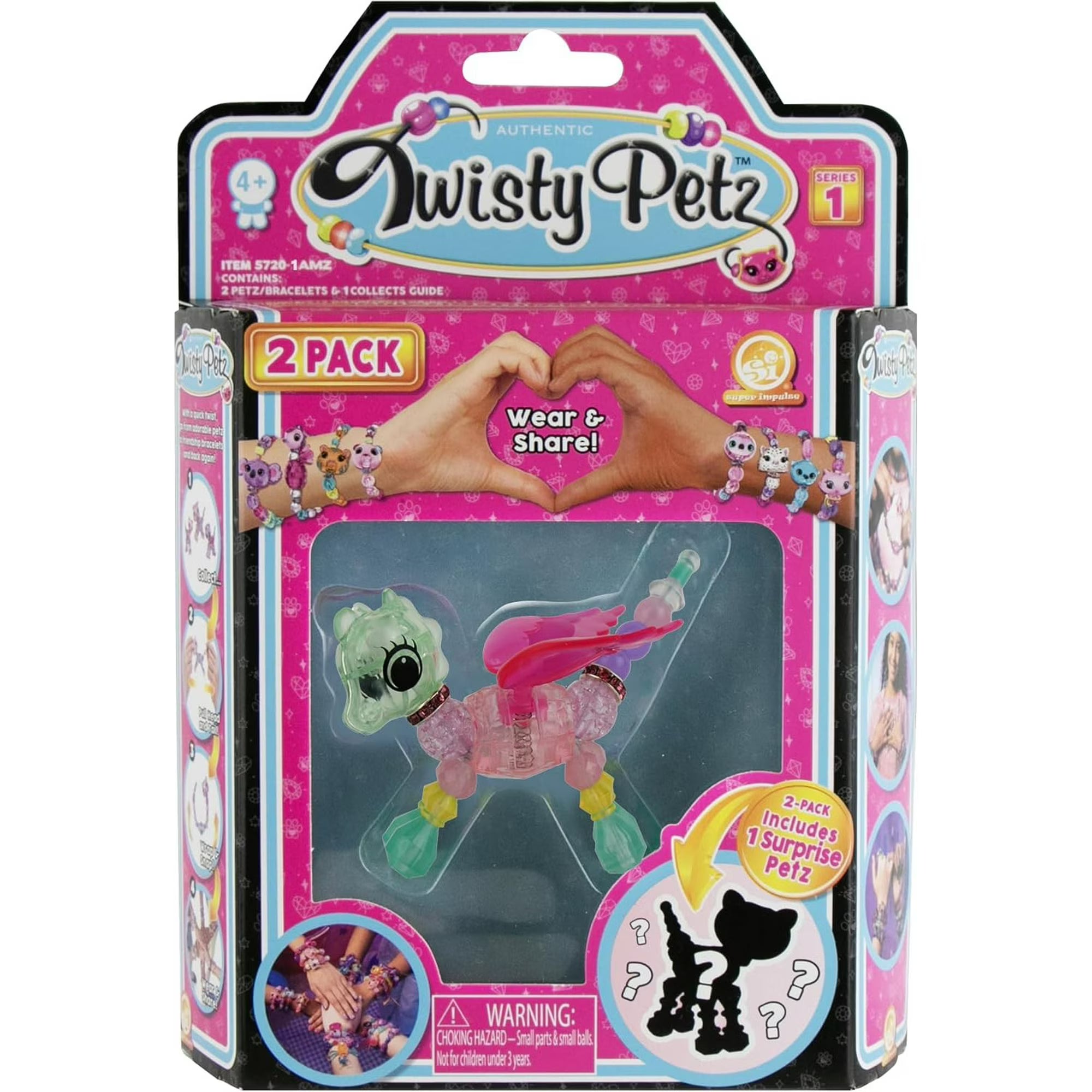 Twisty Petz & Mystery Bracelet – 2-Pack – Assorted Styles – Each Sold Separately