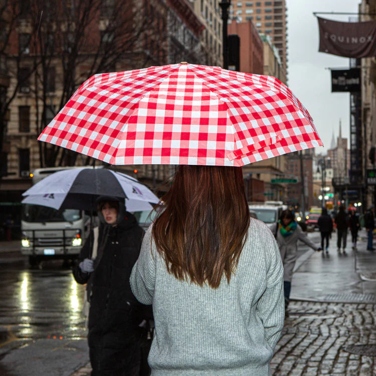 Kikkerland New Auto-Open Windproof Baguette Umbrella
