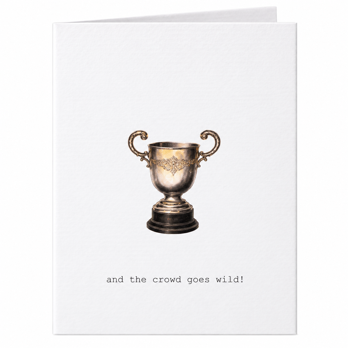 Tokyo Milk Crowd Goes Wild Glitter Greeting Card – 3.5" x 5"