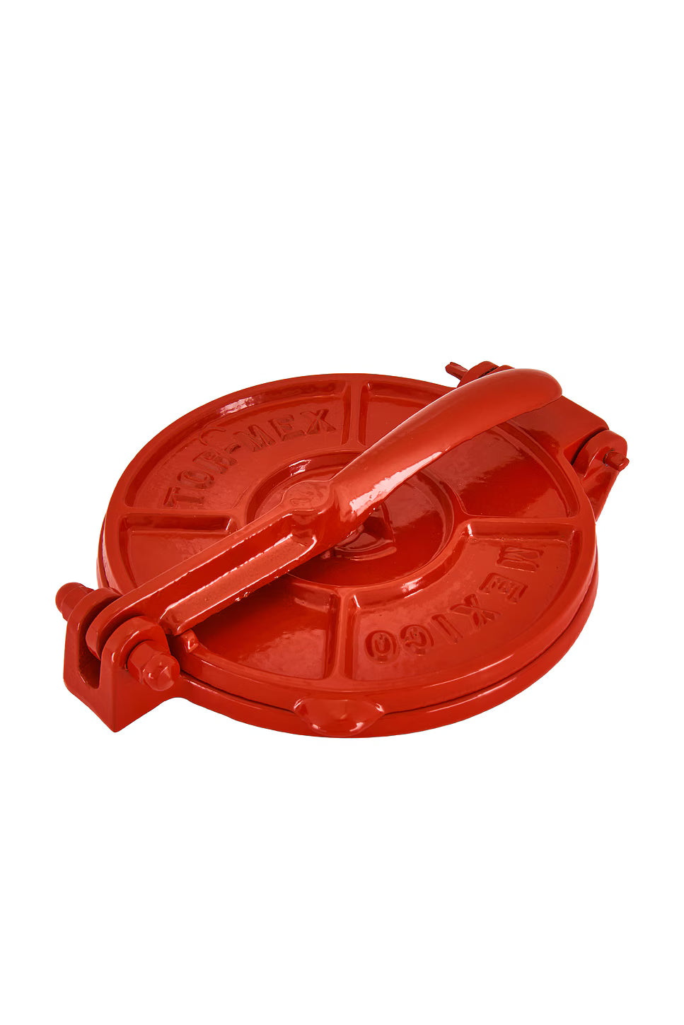 Verve Culture Tortilla Press Kit - Red Cast Iron with Servilleta