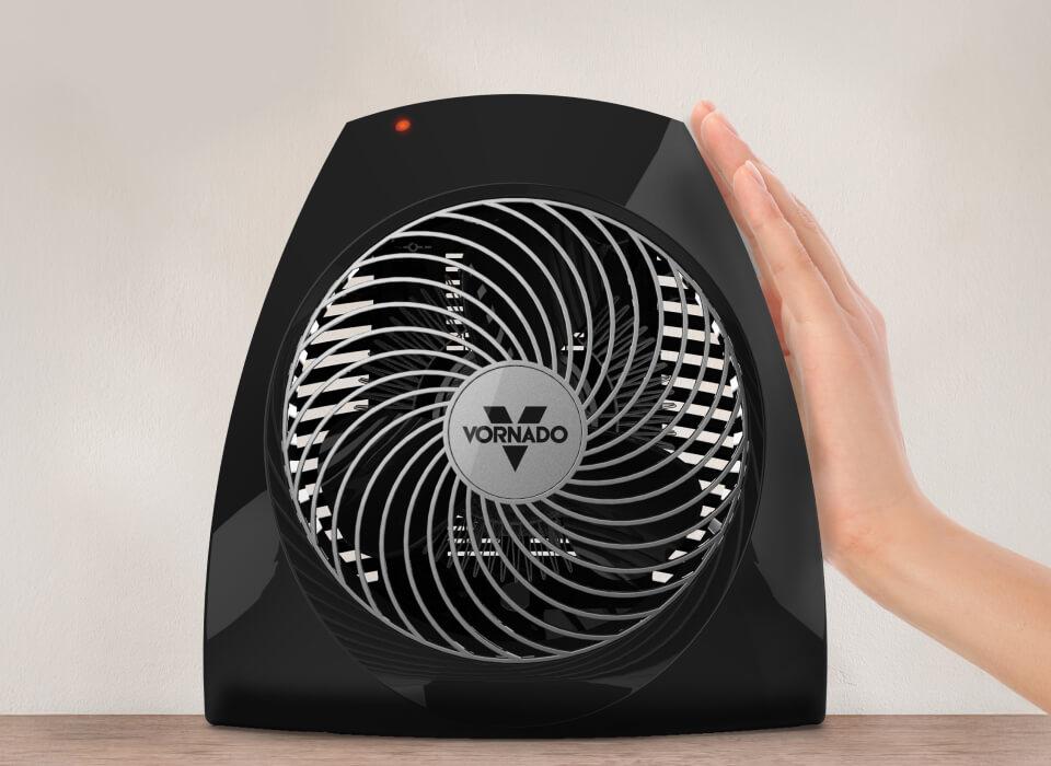 Vornado VH240+ Whole Room Heater– Black